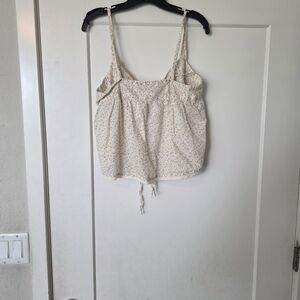 Floral Cream Women's Top